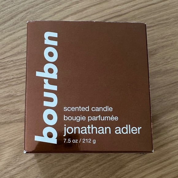 JONATHAN ADLER Bourbon Pop Candle in a Copper Reusable Glass Vessel - 7.5 oz - Picture 1 of 11